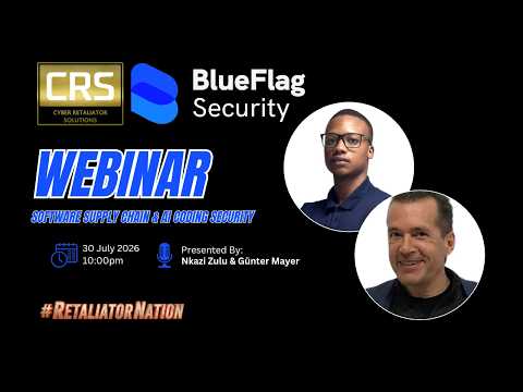 CRS & BlueFlag Security Presents Software Supply Chain - AI coding Security