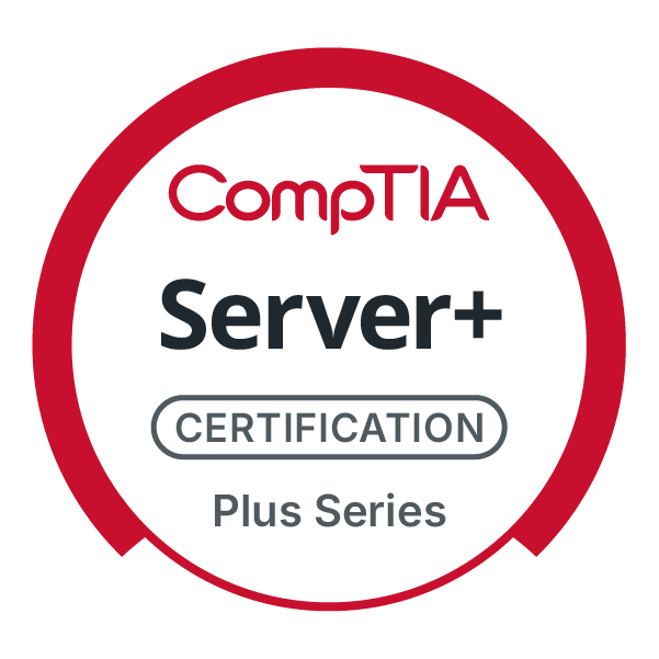 Server+ badge